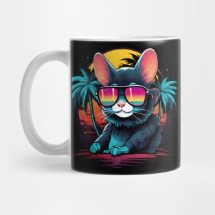 Retro Wave Chinchilla Mug